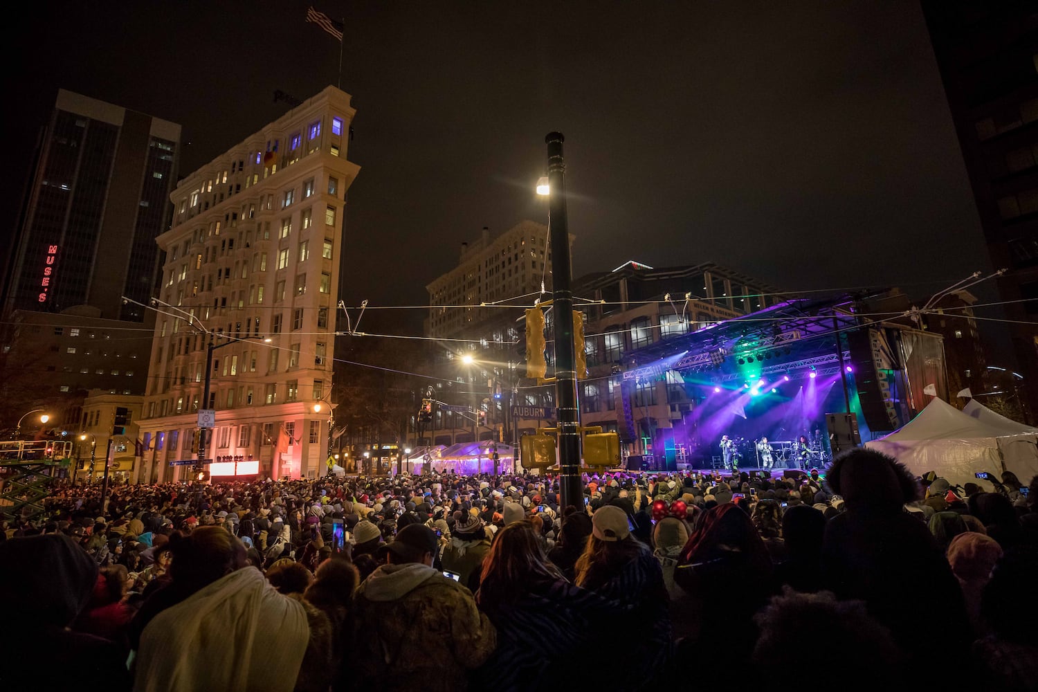 Photos: Atlanta prepares to ring in new year