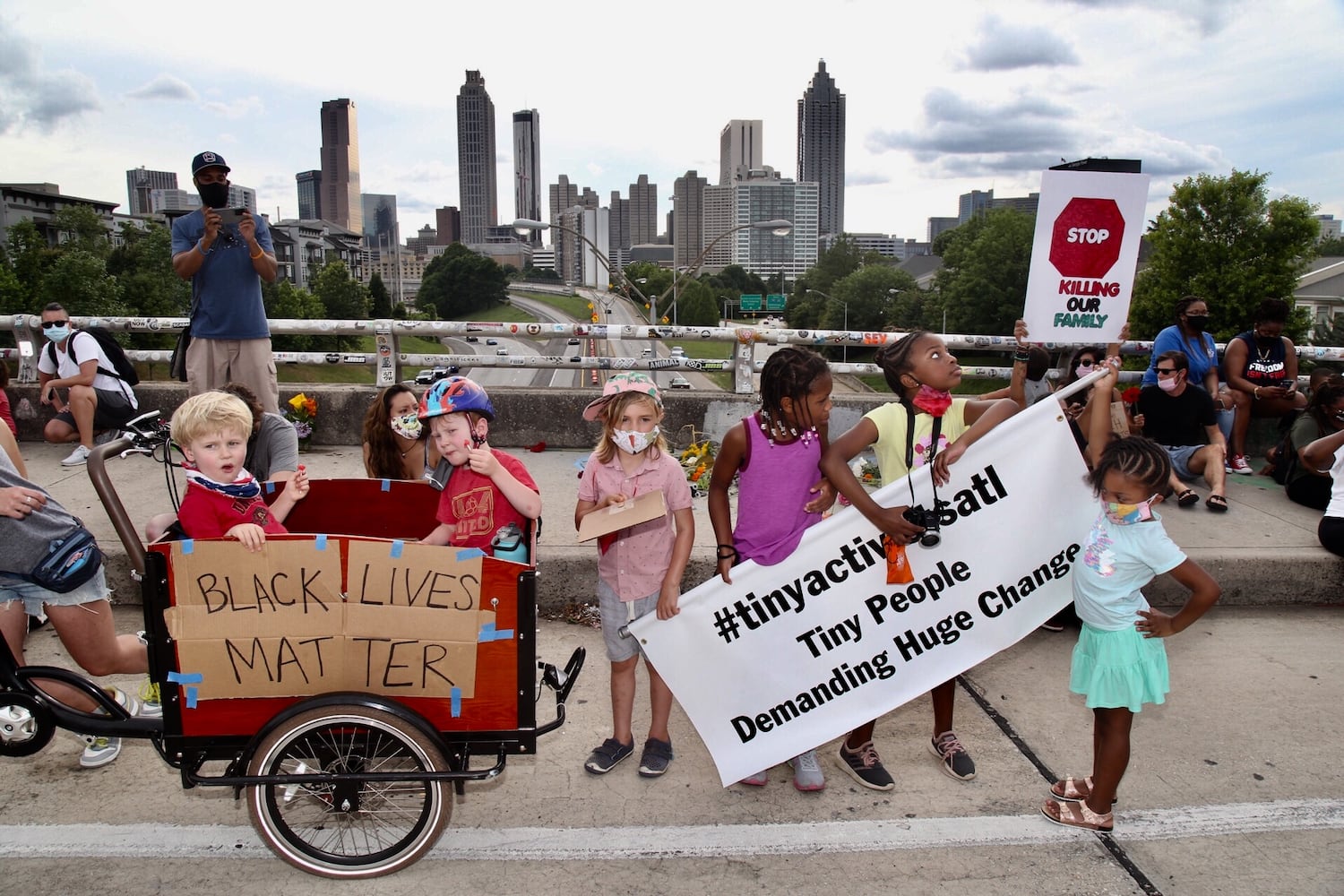 PHOTOS: 10th day of protests in Atlanta