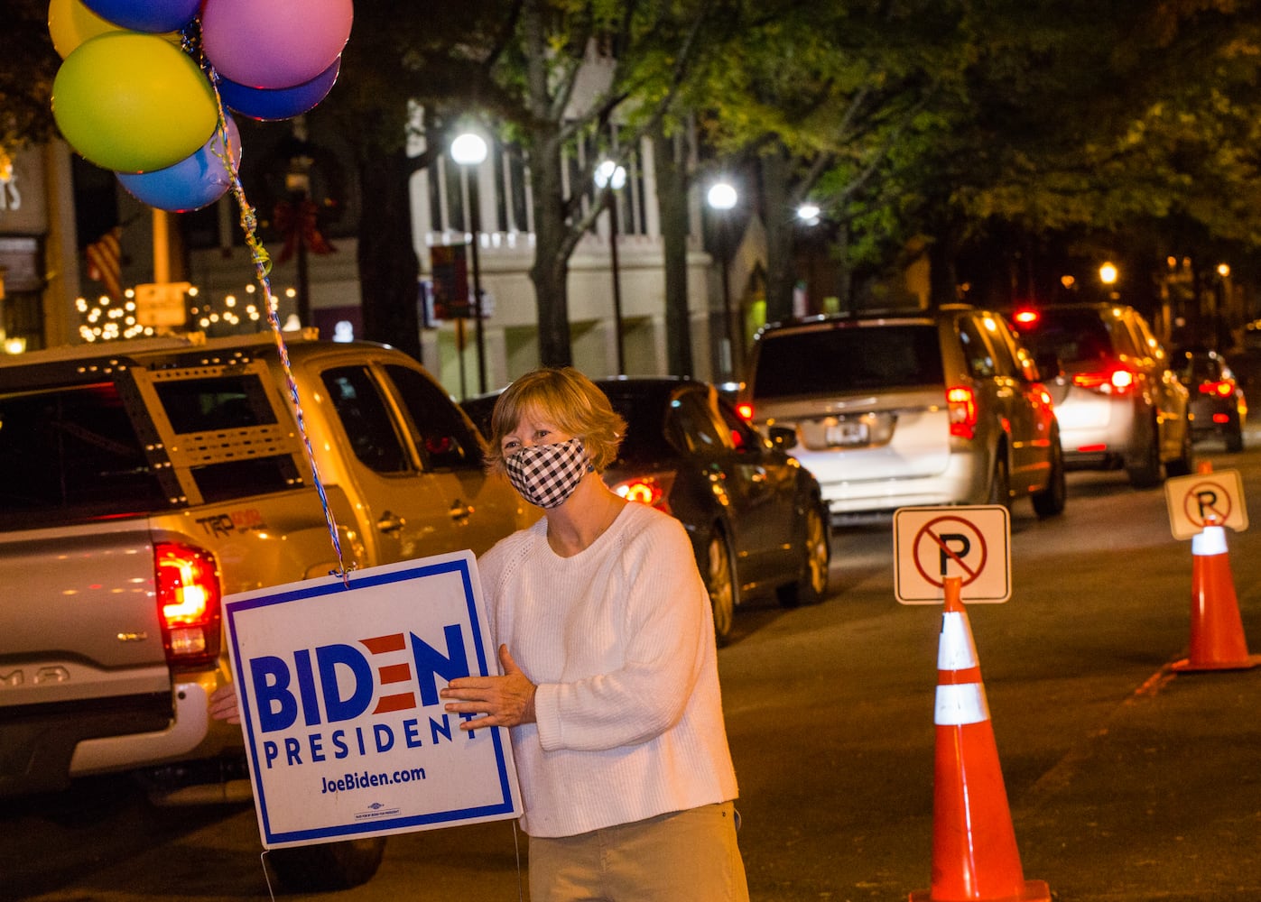 president elect Biden celebration