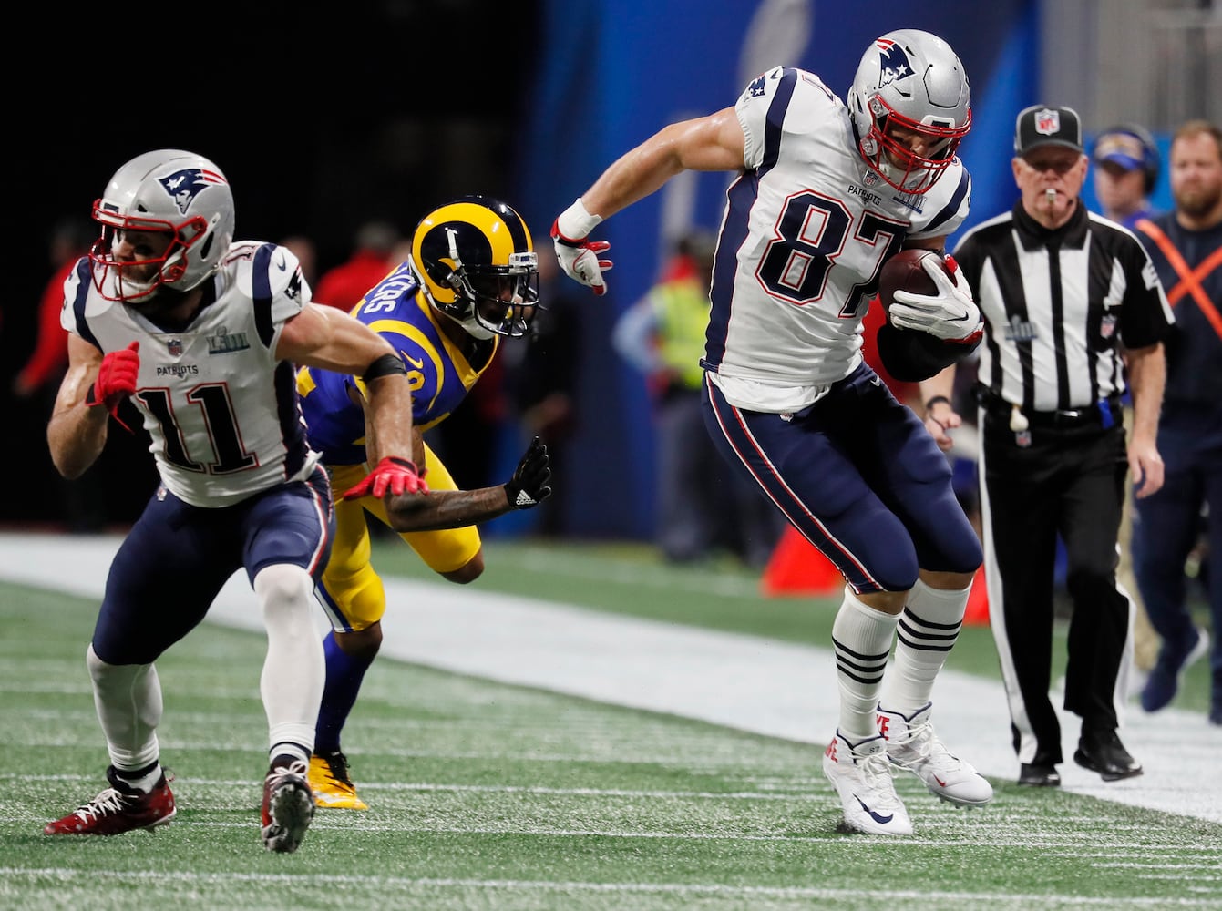 Photos: Patriots, Rams collide in Super Bowl in Atlanta