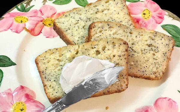 Lemon Poppy Seed Quick Bread. (Susan Banks/Pittsburgh Post-Gazette/TNS)