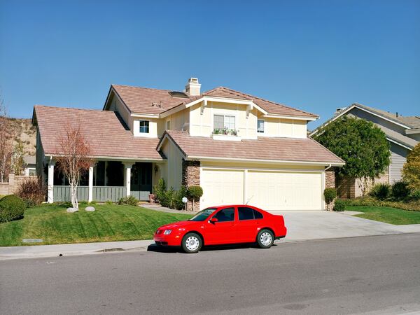 Photographer Paul Graham is featured in the solo show “The Whiteness of the Whale” at the High Museum of Art, featuring “House With Red Volkswagen, California” from his series “American Night.” COPYRIGHT PAUL GRAHAM / CONTRIBUTED BY PACE/MACGILL GALLERY, NEW YORK