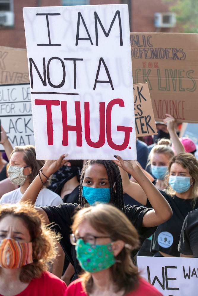 PHOTOS: 11th days of protests in Atlanta