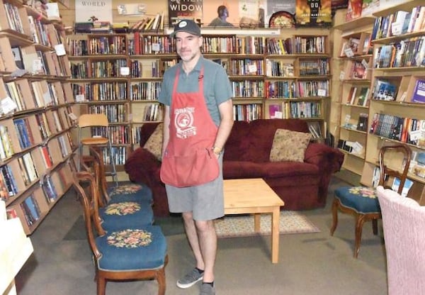 Eagle Eye Books co-owner Charles Robinson.