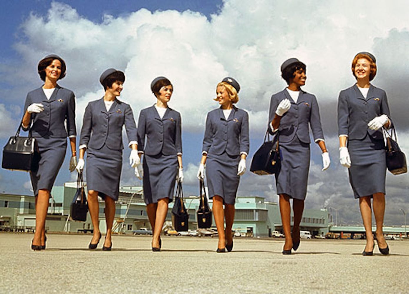 Delta uniforms through years