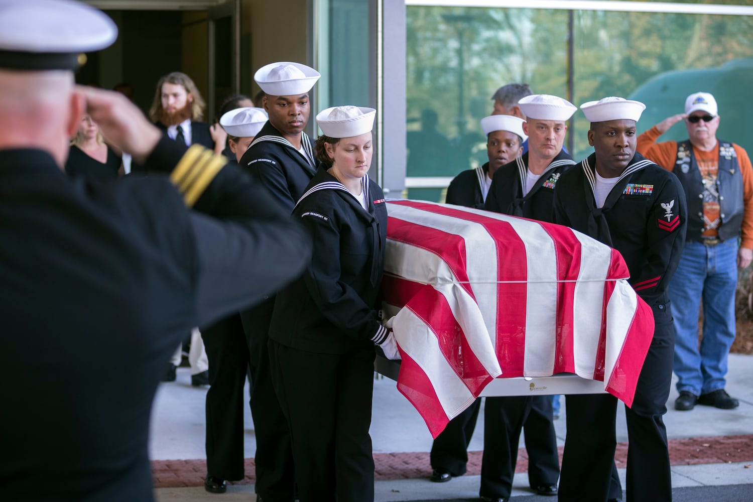 Georgia sailor killed in Pensacola shooting laid to rest