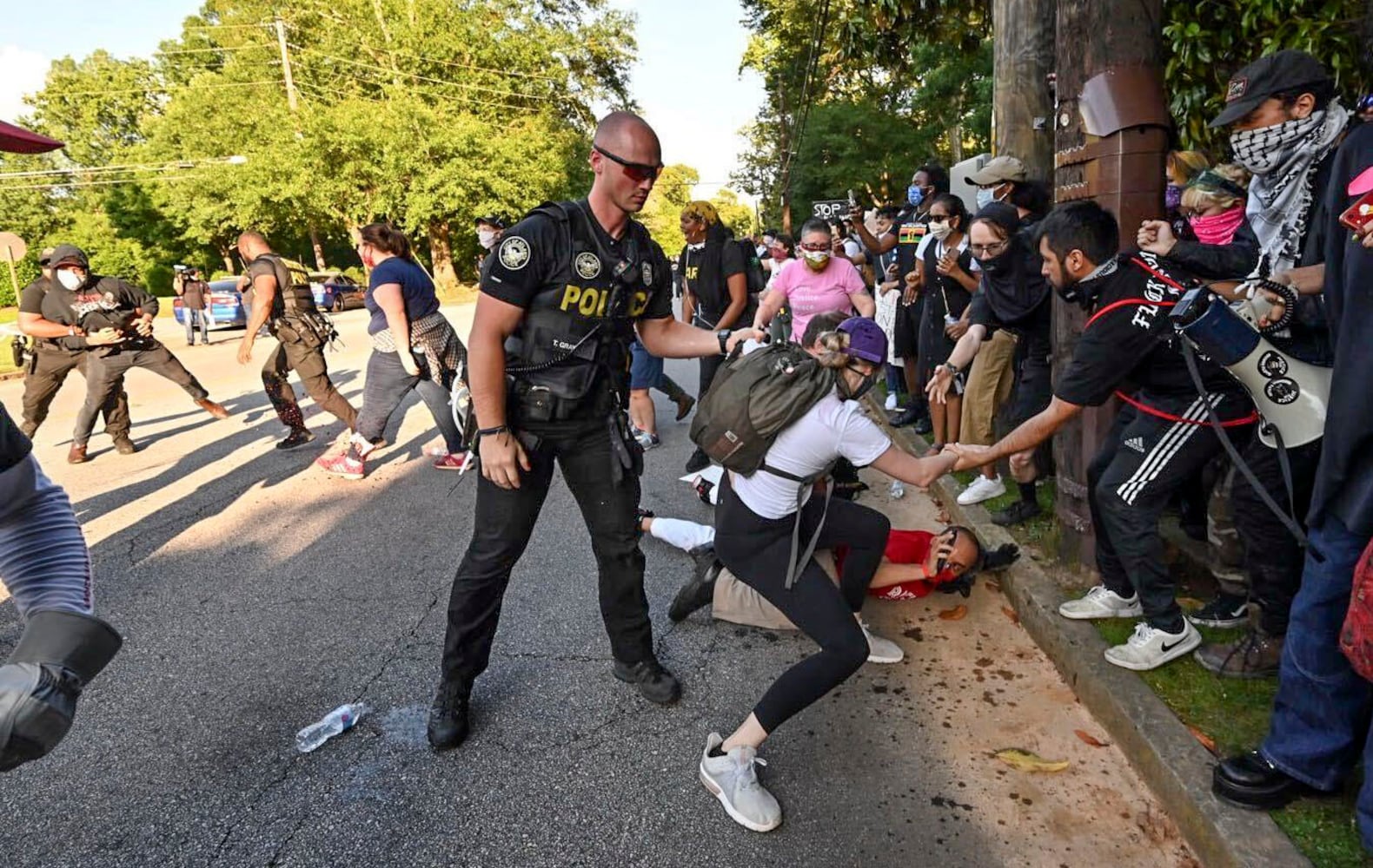 PHOTOS: Atlanta braces for second night of protests