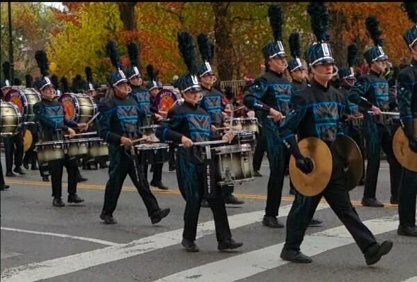 The Harrison High School marching band from Cobb County was one of 12 bands chosen nationwide to participate in the Macy’s Thanksgiving Day Parade. The parade is seen as the kickoff to the Christmas season.