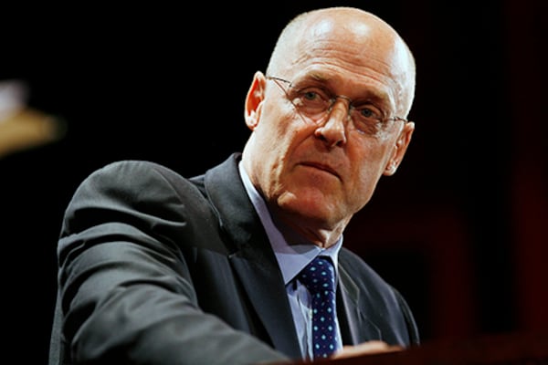 Former Treasury secretary Hank Paulson said the United States should lean on its allies to help garner the reforms it wants in trade with China. "We need a new framework that recognizes today's realities, and we need to enlist our allies — which are a huge strategic advantage," he said.