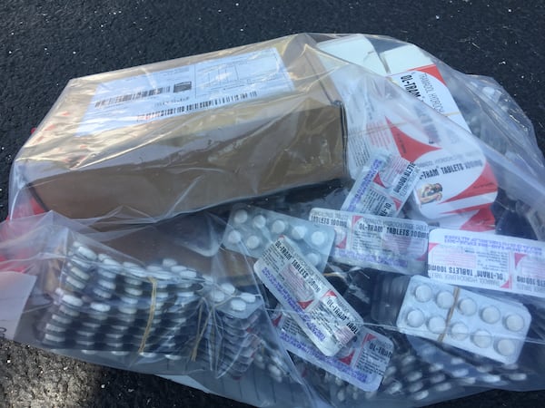 More than 23,000 prescription pills, mostly synthetic opioids were, uncovered by Marietta police and federal agents.