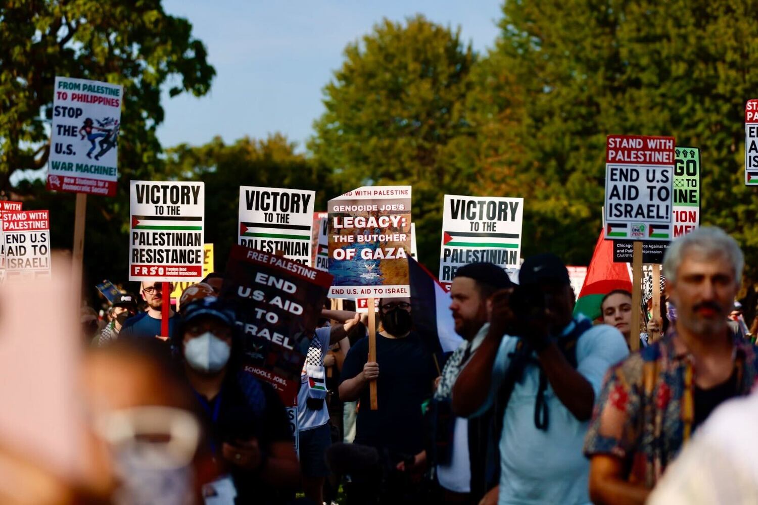 dnc protests - final day