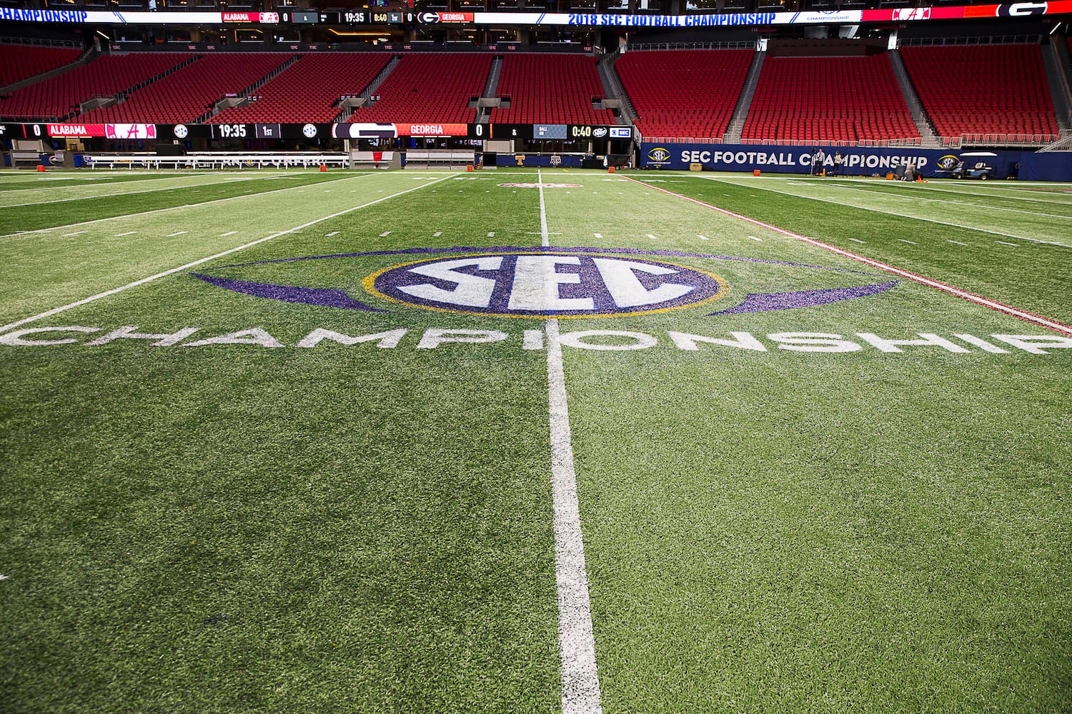 Photos: The scene at the SEC Championship game Friday