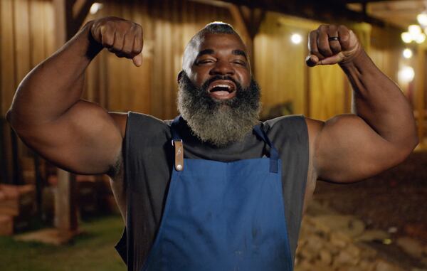 AMERICAN BARBECUE SHOWDOWN - MICHAEL “SHOTGUN” COLLINS in episode BBQ IN THE BLOOD from AMERICAN BARBECUE SHOWDOWN. CR. Courtesy of NETFLIX/NETFLIX © 2020