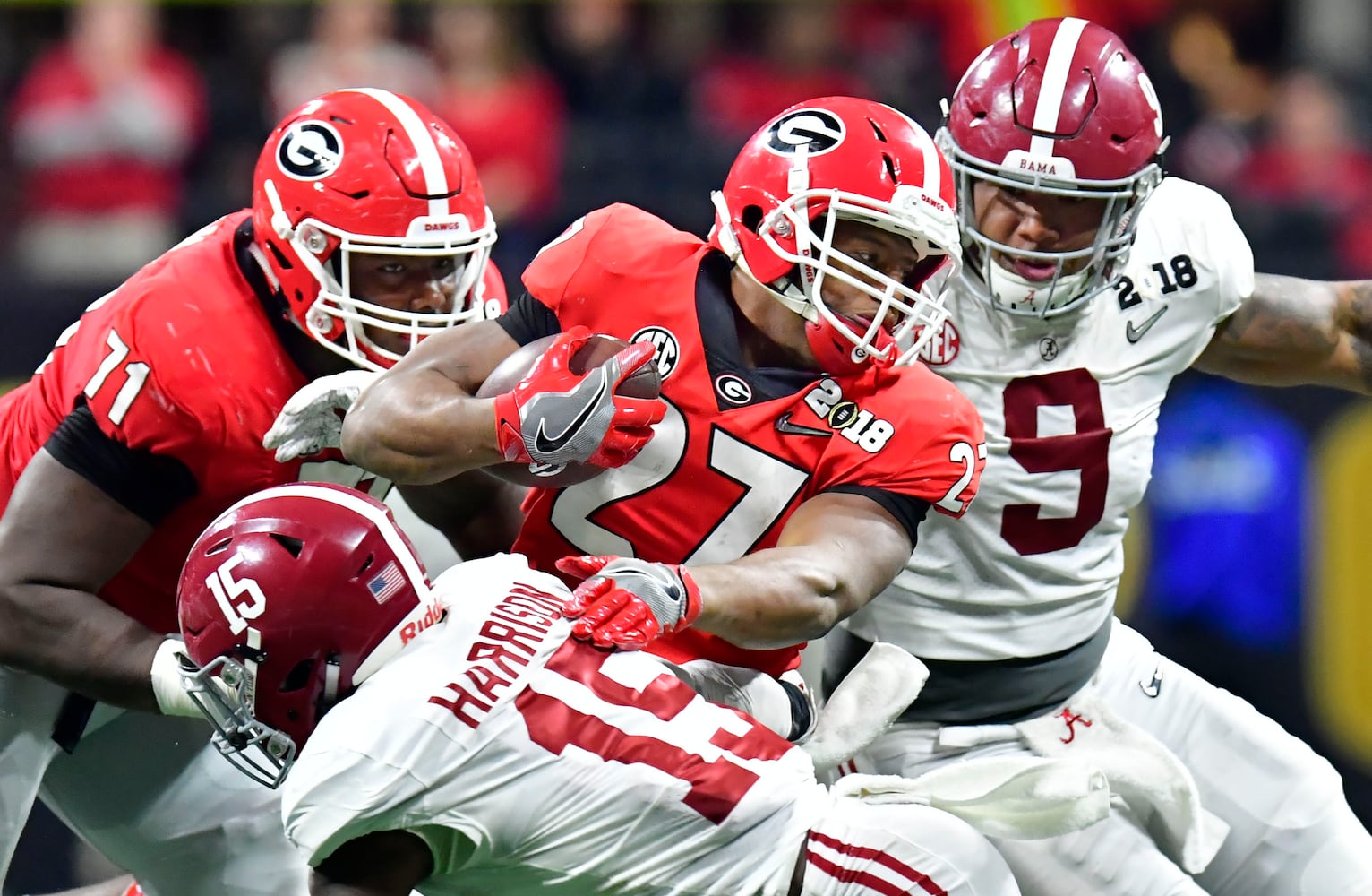 Photos: Bulldogs fall to Alabama in overtime