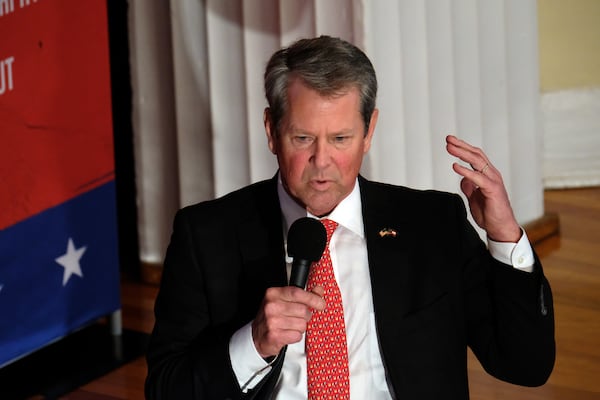 Gov. Brian Kemp said this past week that he still plans to pursue an overhaul of the state's litigation rules, which would lead changes including a cap on jury awards. (Nell Carroll for The Atlanta Journal-Constitution)