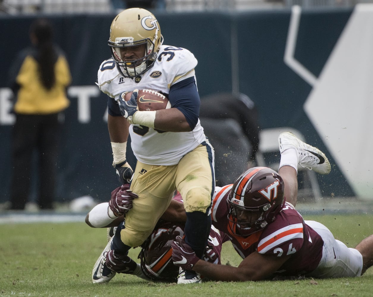 Photos: Georgia Tech outlasts Virginia Tech