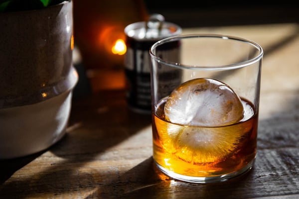 Shake and pour over ice for an old-fashioned with 3 ounces of bourbon.