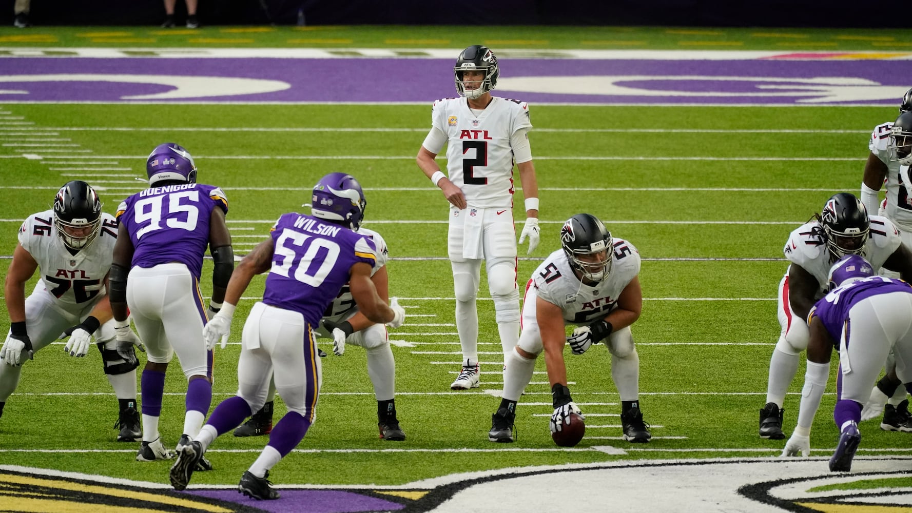 Falcons at Vikings