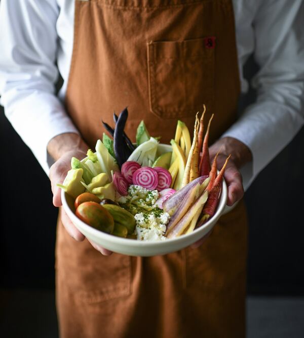 Firetower restaurant at Blackberry Mountain features locally sourced foods. Contributed