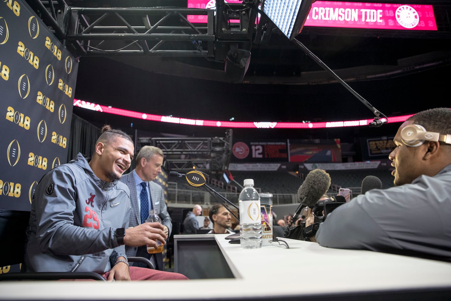 Photos: Georgia, Alabama meet the press at Philips Arena