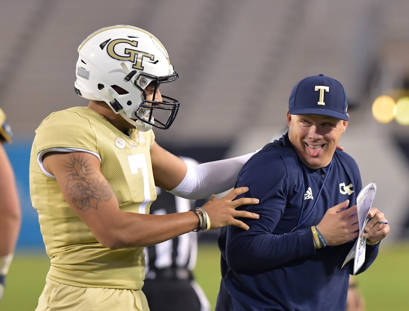 Photos: Jackets play football spring game