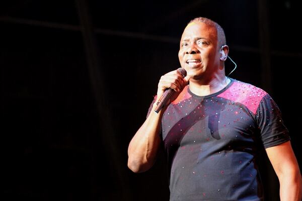 Philip Bailey's voice can still prompt an ovation. Photo: Melissa Ruggieri/AJC.