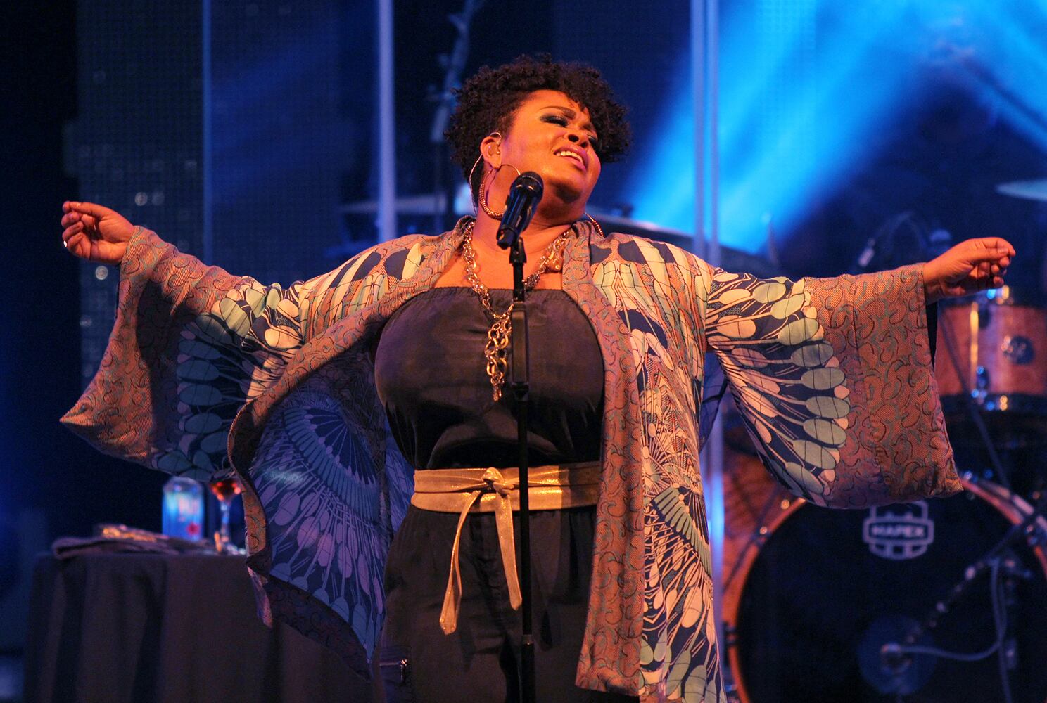 Jill Scott performs at Chastain Park Amphitheatre