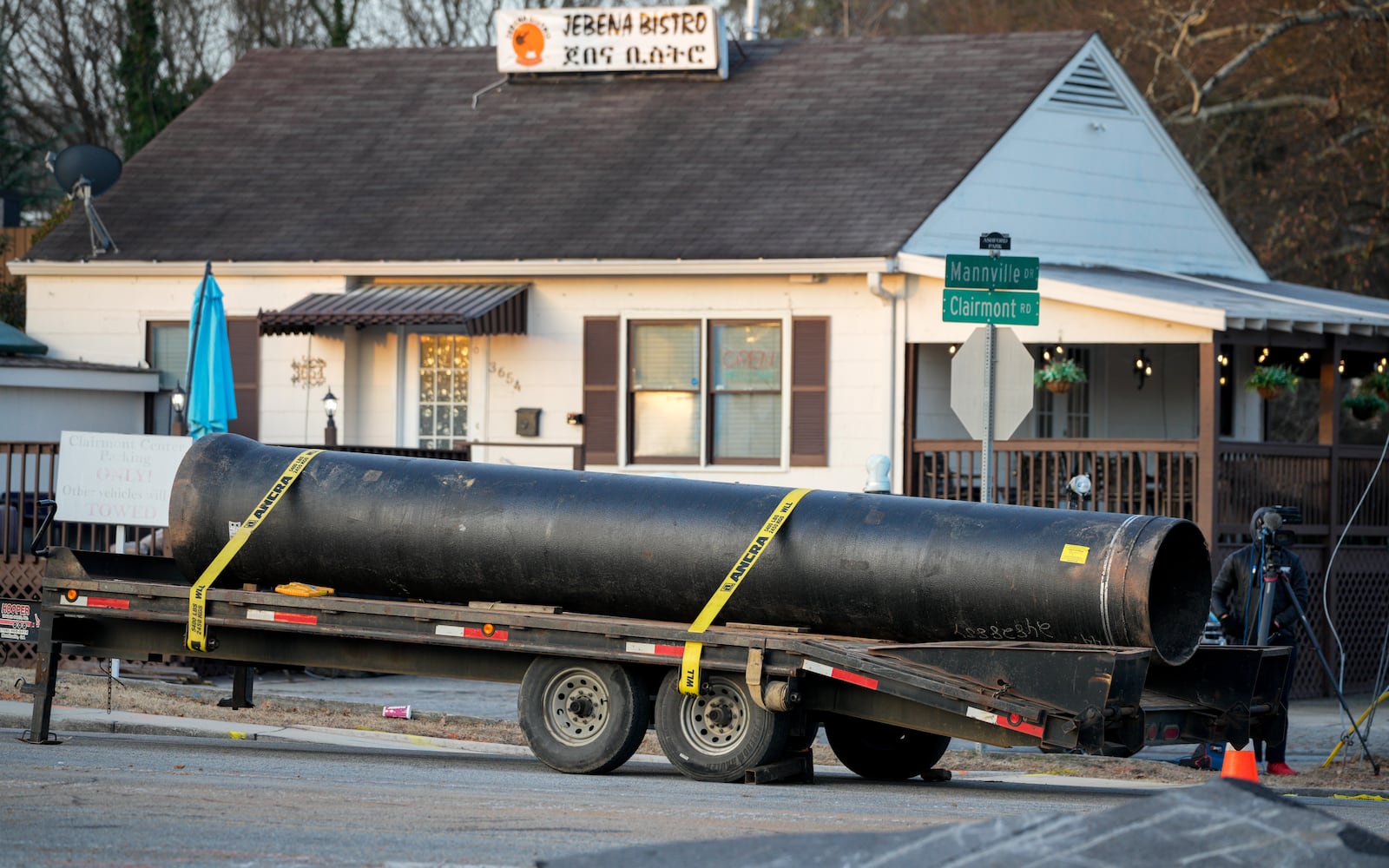 DeKalb broken water main Jan. 15, 2025