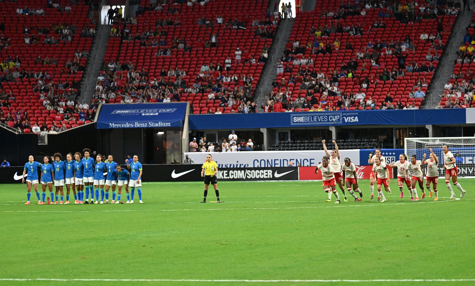 SheBelieves Cup - Brazil vs Canada