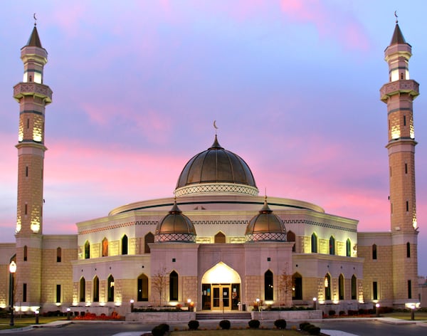 The Islamic Center of America mosque in Dearborn, Michigan.