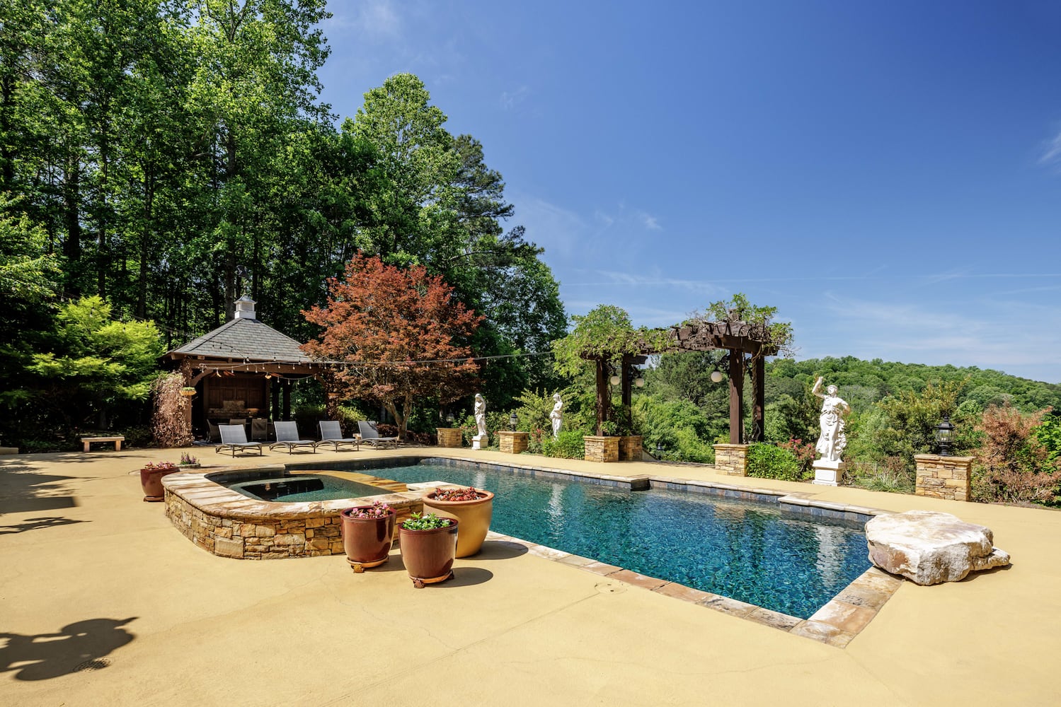 Luxurious Atlanta estate going to auction is both a ranch and a vineyard