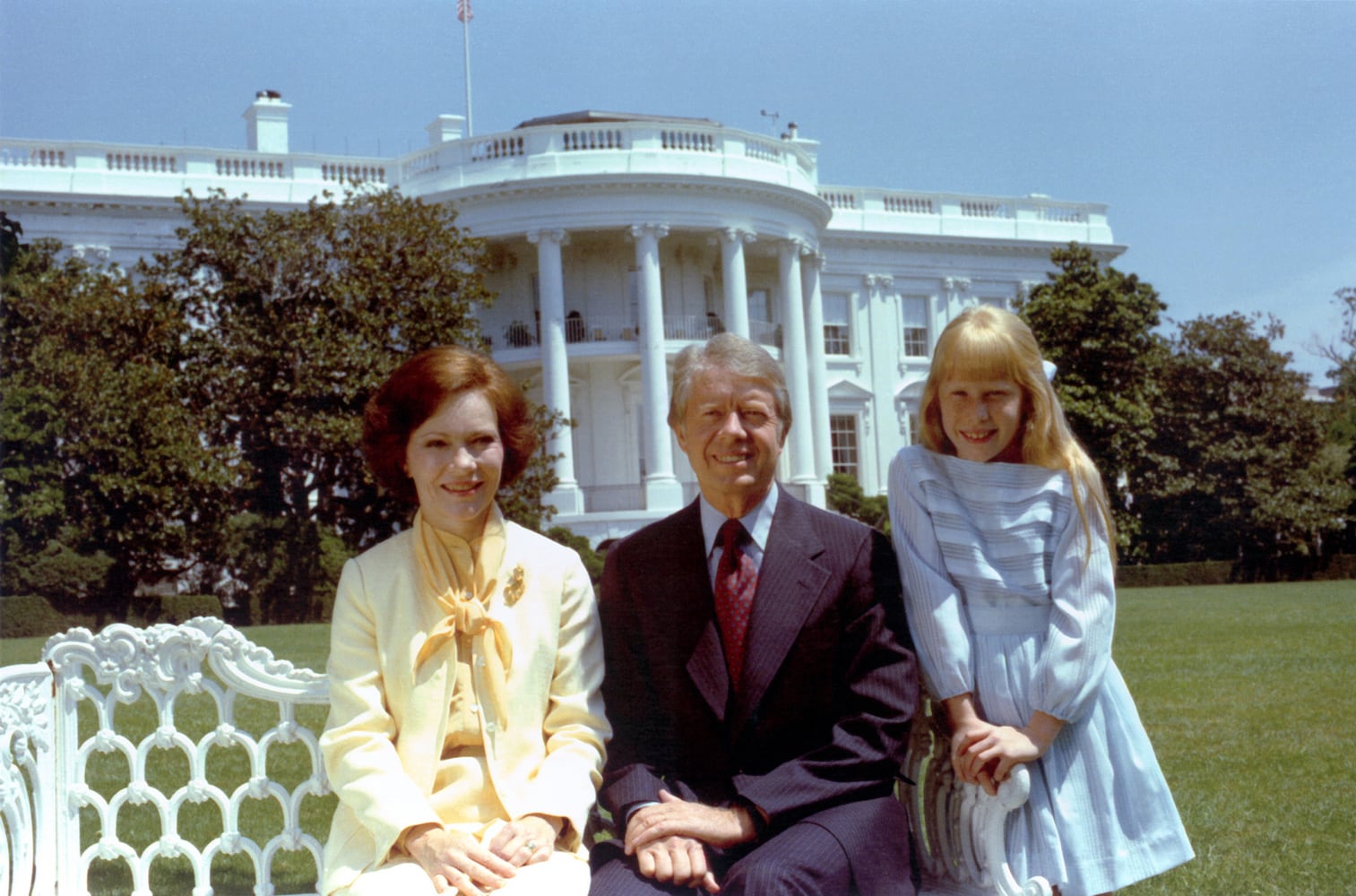 Jimmy Carter with daughter Amy