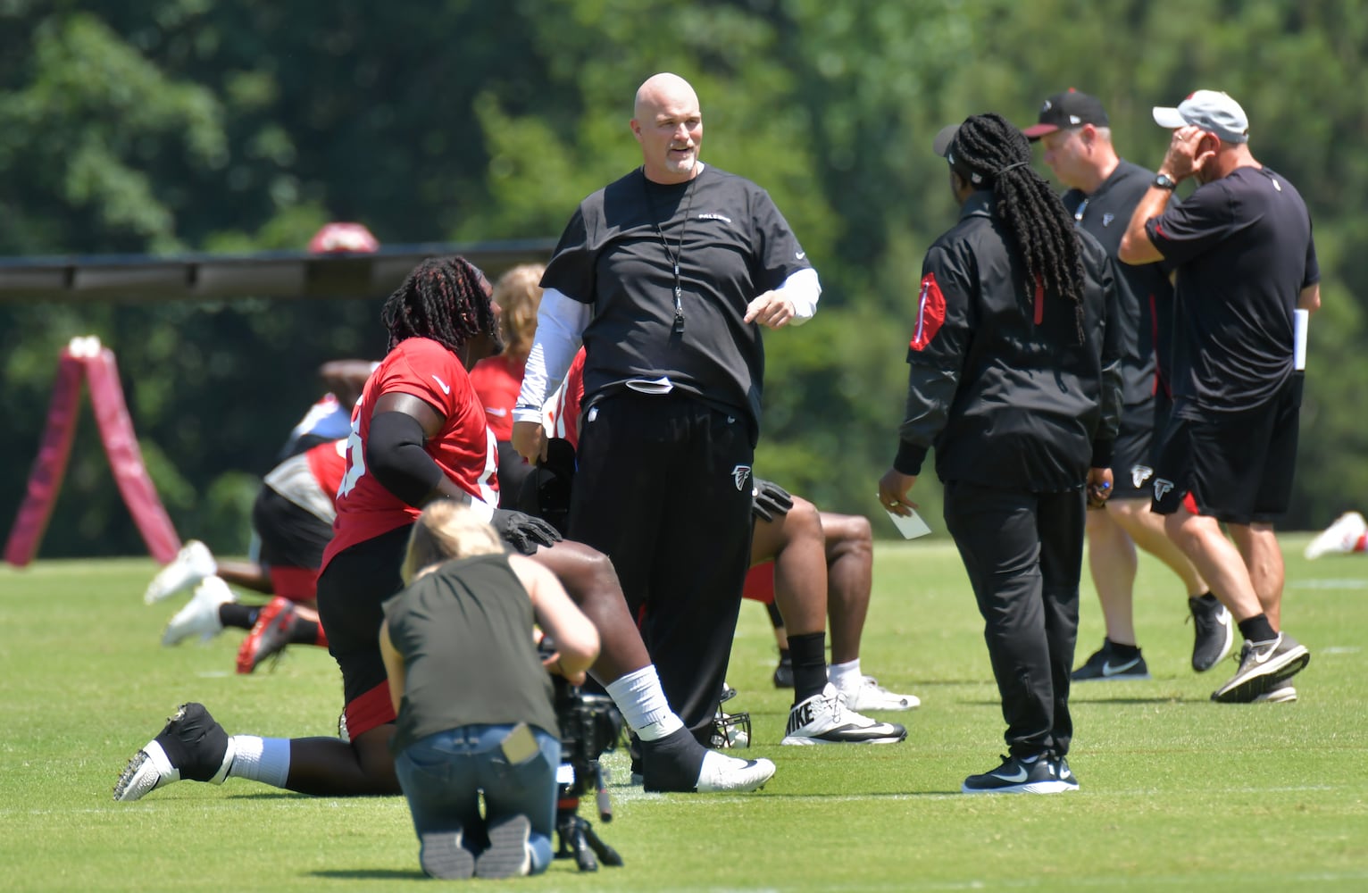 Photos: Falcons continue offseason workouts