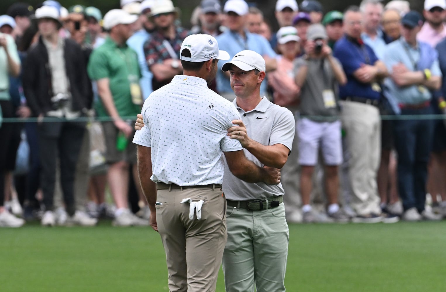 2024 Masters practice round-Wednesday