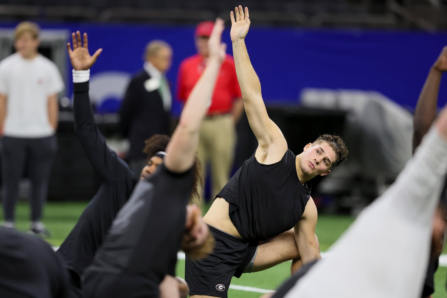 123024 uga sugar bowl practice