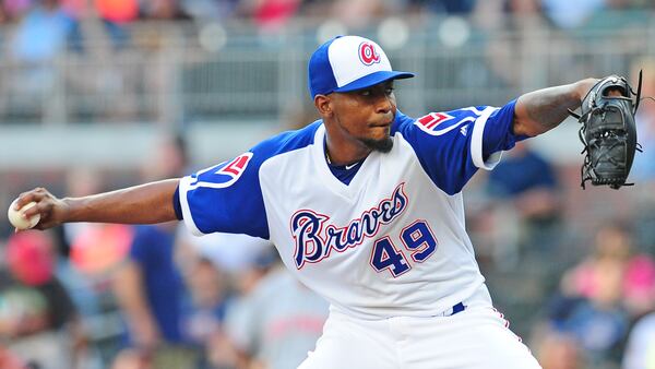 Starting pitcher Julio Teheran.