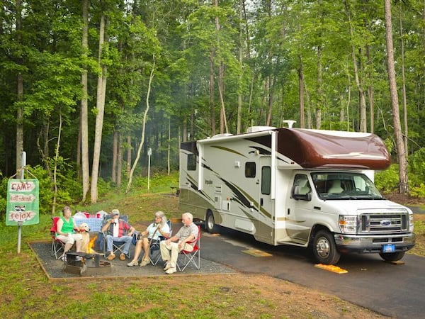 Don Carter State Park is Georgia's newest state park. There are camp sites and cabins to rent.
Photo courtesy Georgia State Parks