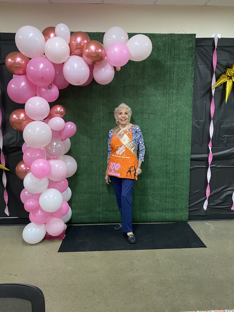 Home Depot’s oldest U.S. worker, 100, gives tips for a long life