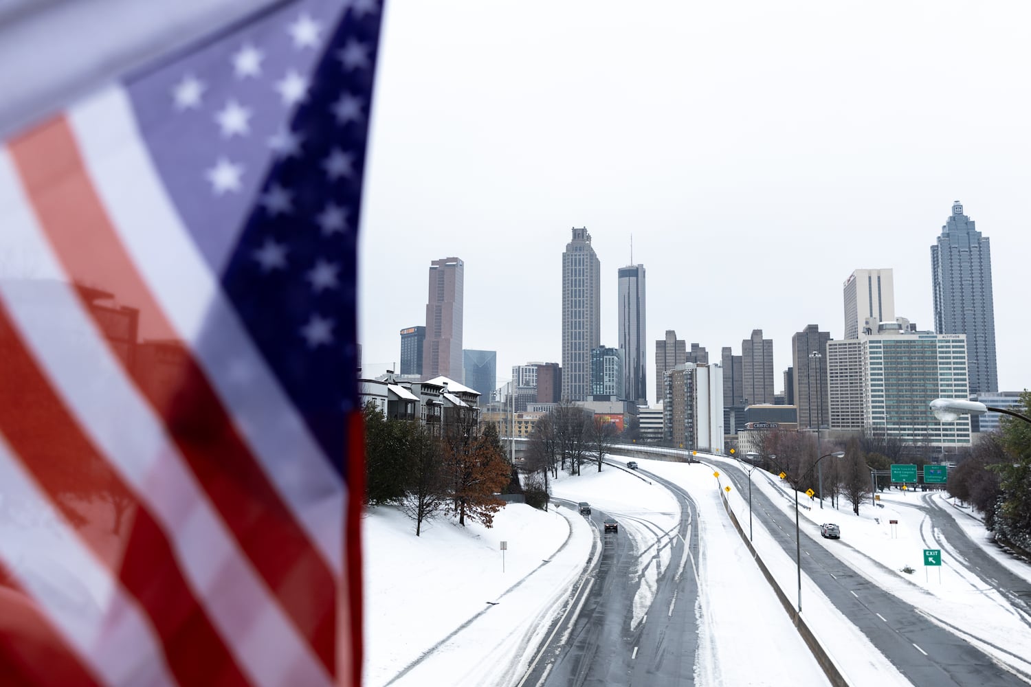 PHOTOS: Snow storm hits Atlanta
