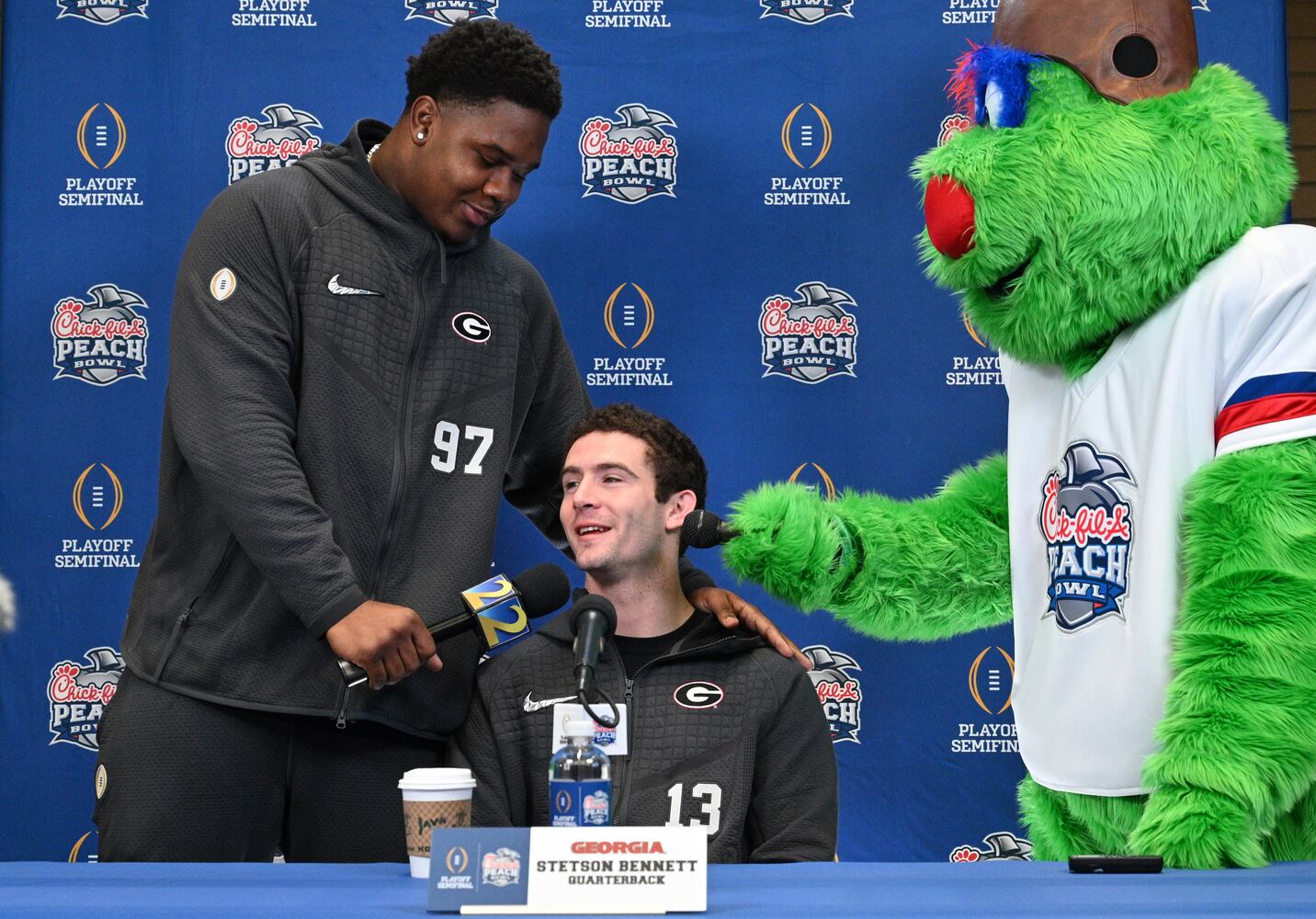 Peach Bowl media day