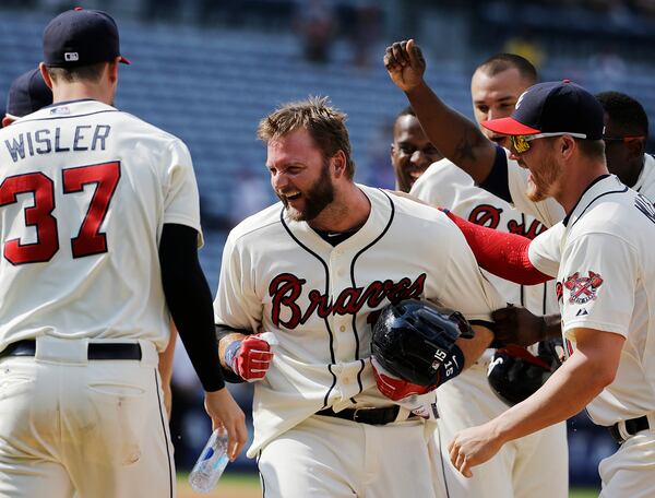 And yes, the 39-y-ear-old Pierzynski does still enjoy playing the game. (AP Photo/David Goldman)