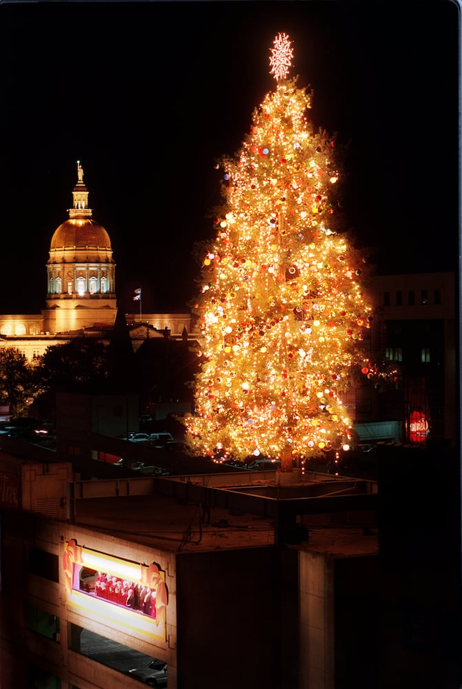 Tree lighting Underground Atlanta