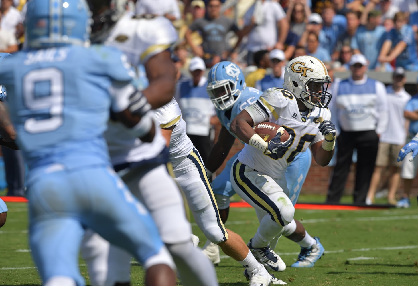 Photos: Georgia Tech cruises past North Carolina