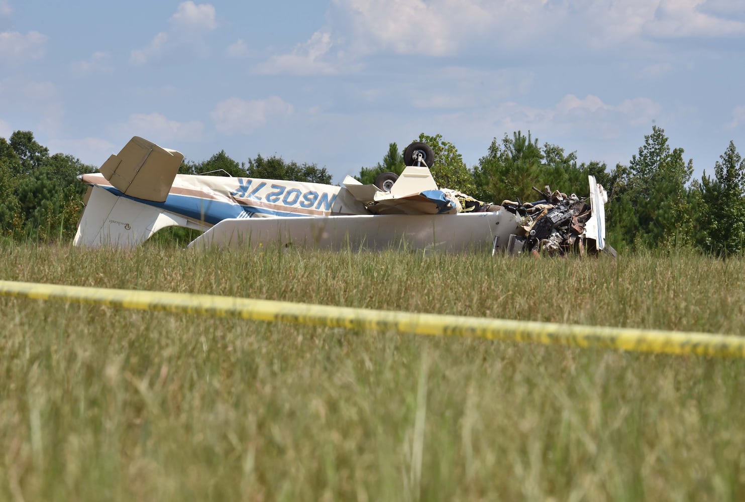 Two planes crash