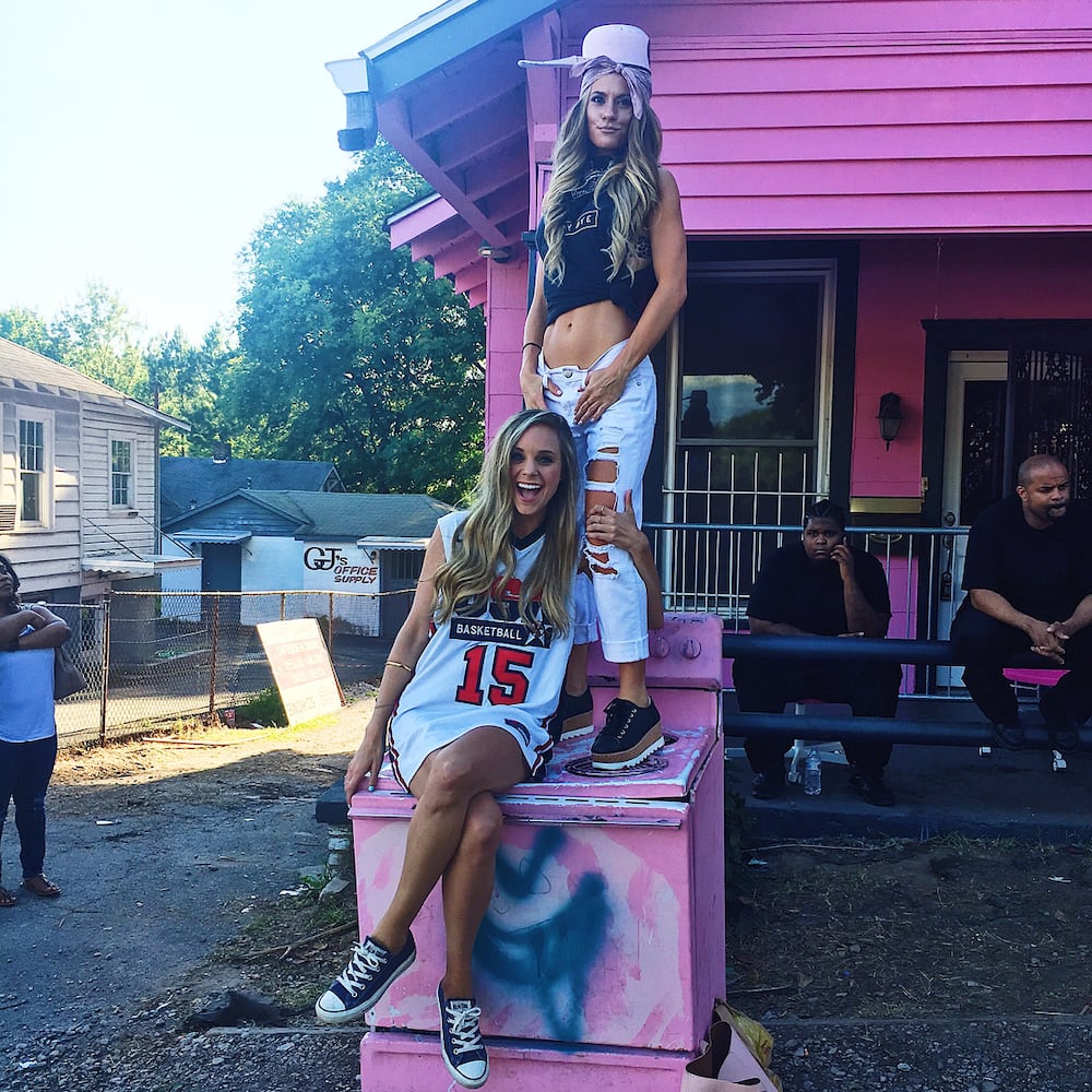 Photos: Atlanta pink trap house