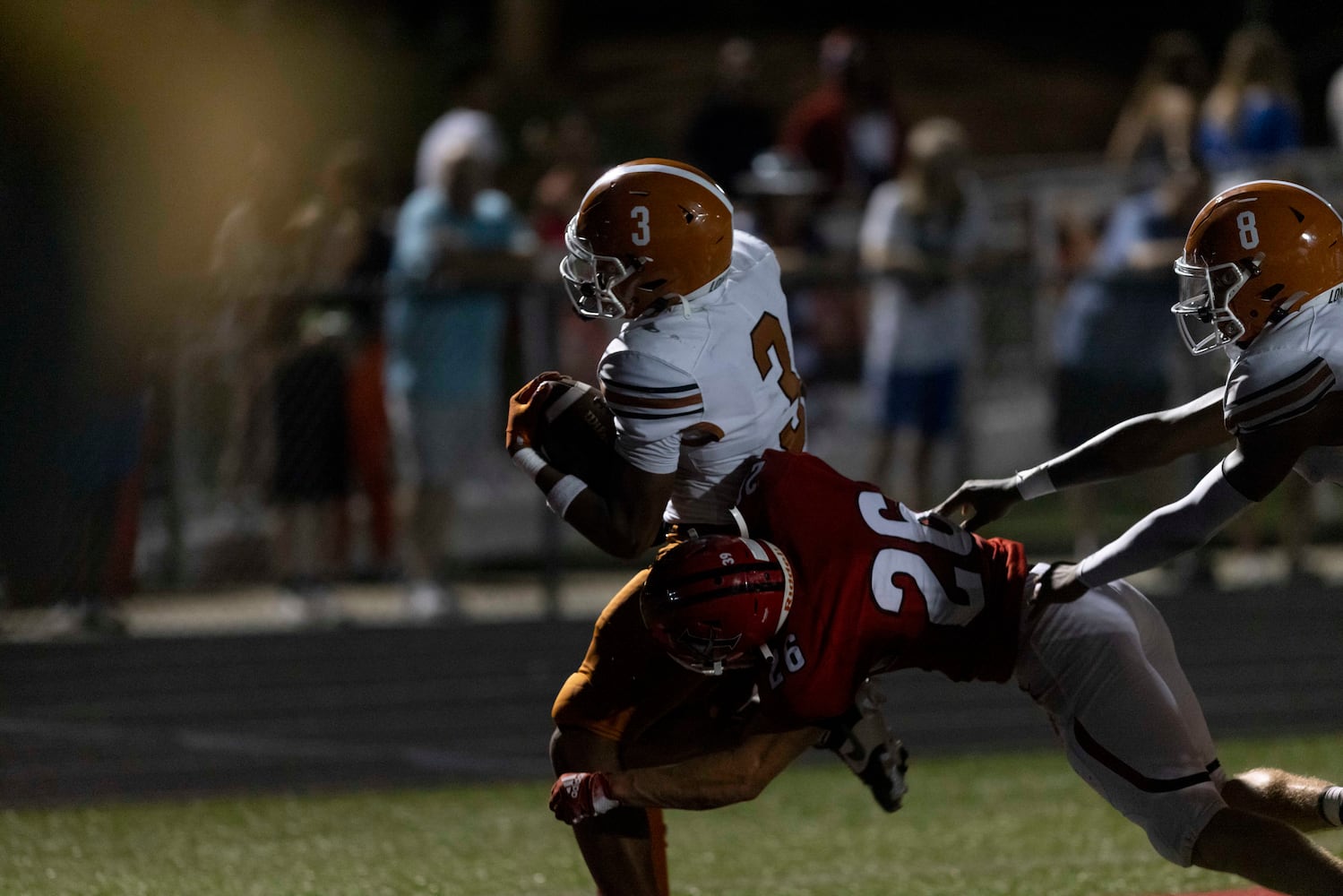 Kell’s Tyriq Green (3) scores a touchdown. (Photo/Jenn Finch)