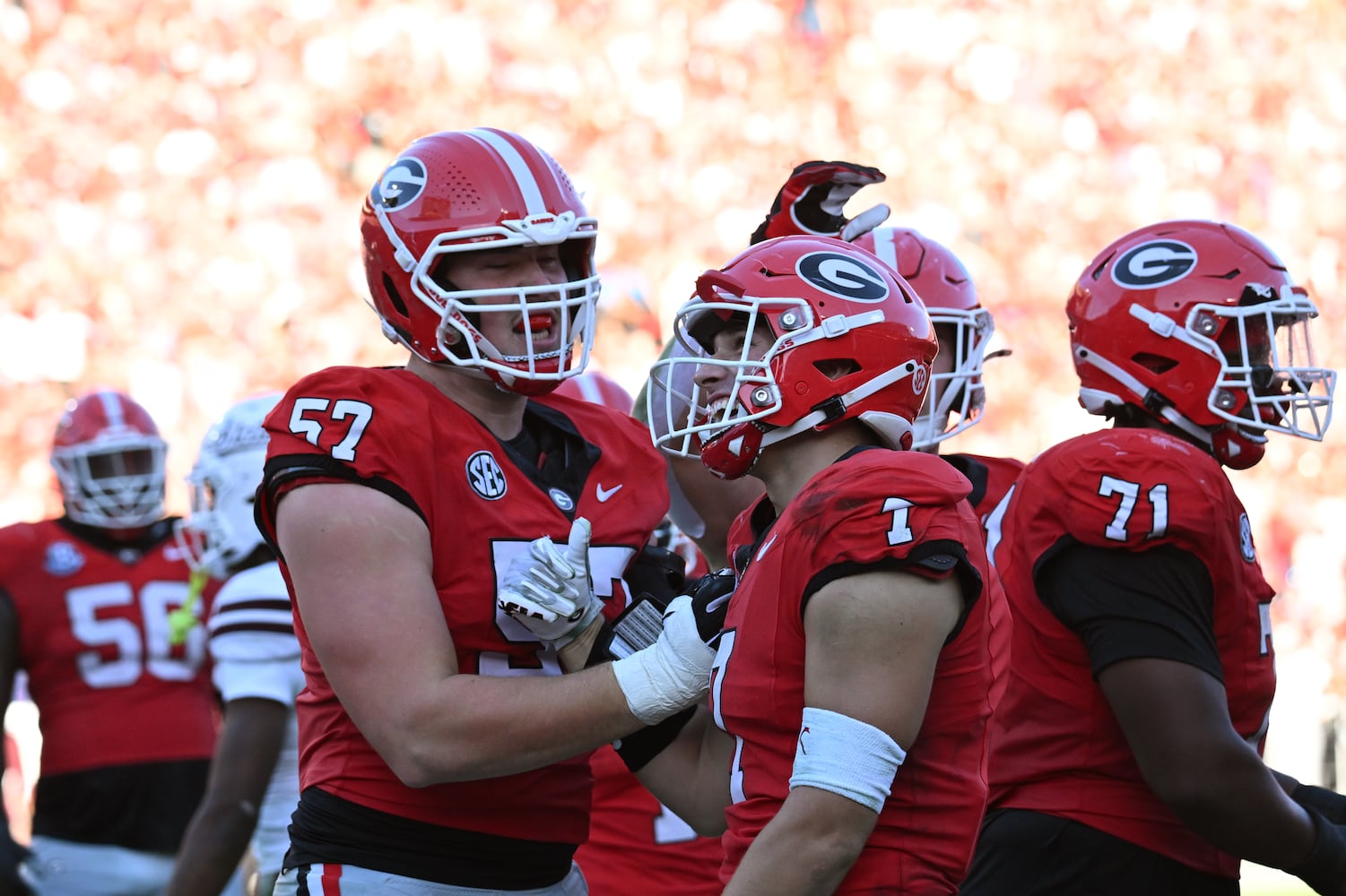 Georgia vs Mississippi State photo