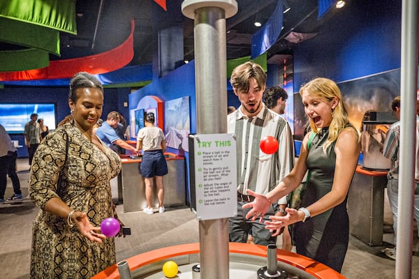 Science-related activities add to the fun at Fernbank After Dark.