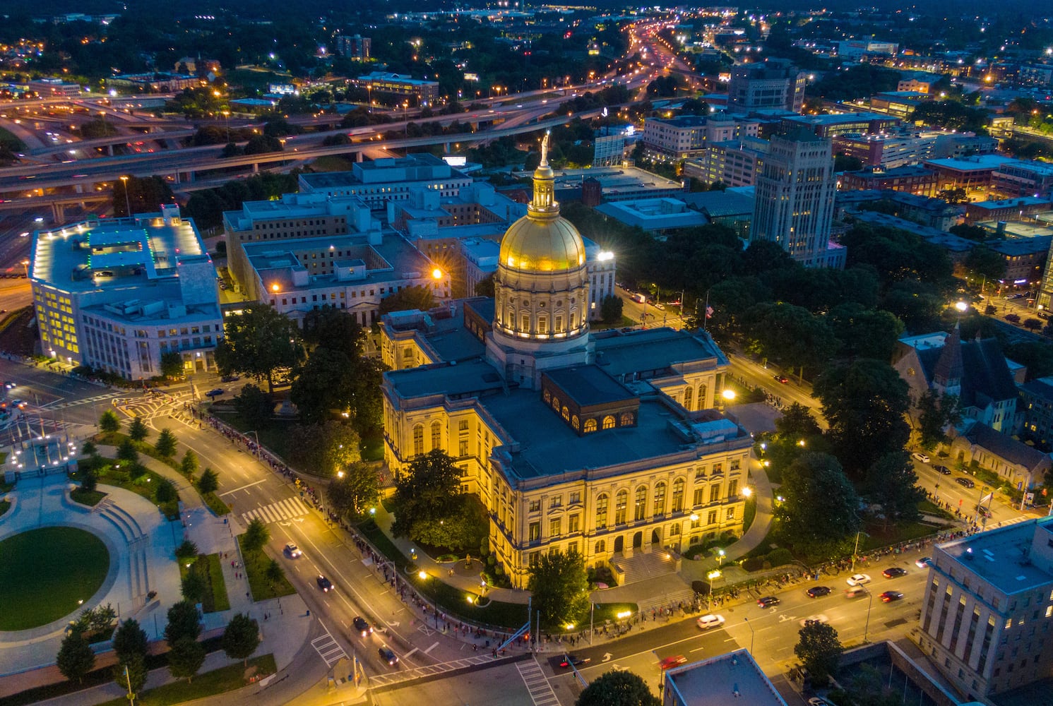 John Lewis at the State Capitol