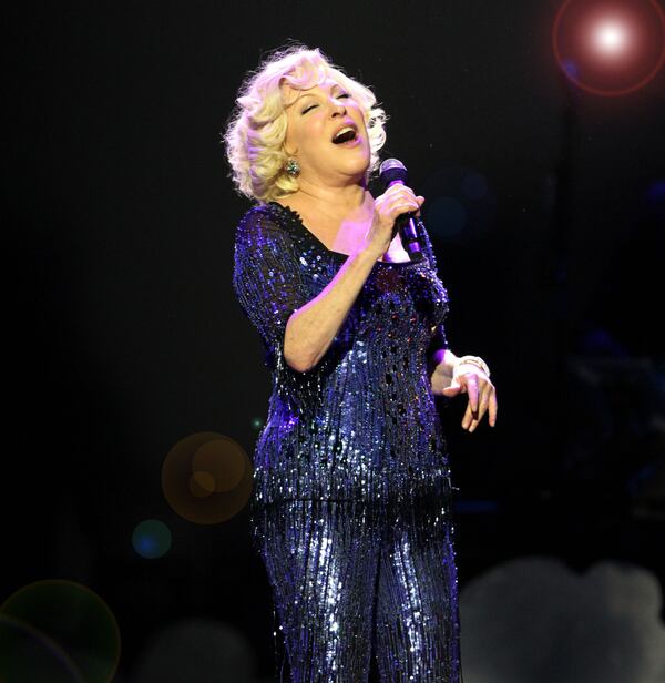 Midler in Atlanta last year. Photo: Robb D. Cohen/RobbsPhotos.com